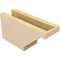 Ekena Millwork 4in. W x 6in. H x 12in. L Burlington Woodgrain TimberThane Rafter Tail, Primed Tan RFTUR04X06X12BURRCPR - alternate 6